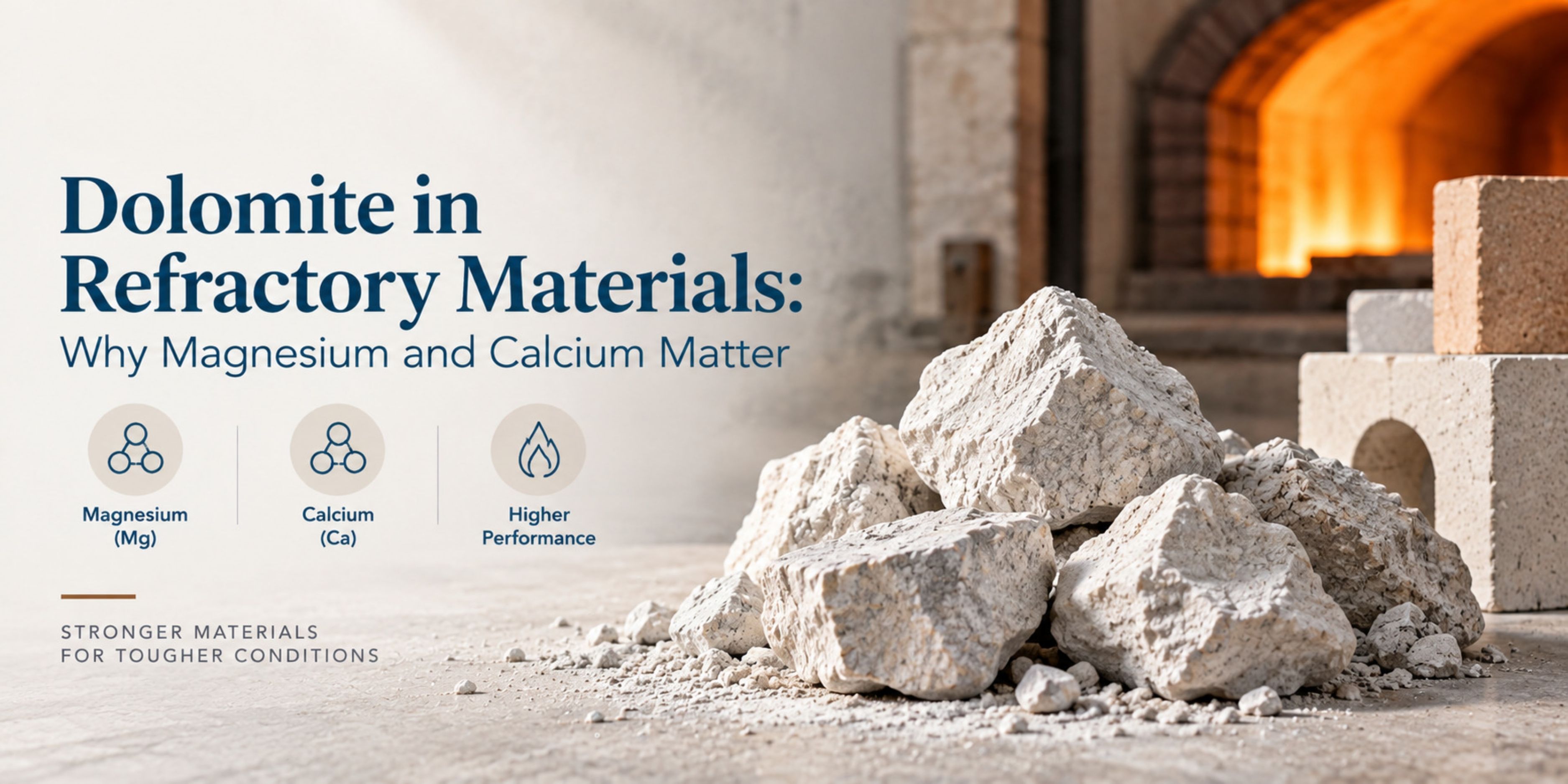 dolomite-in-refractory-materials