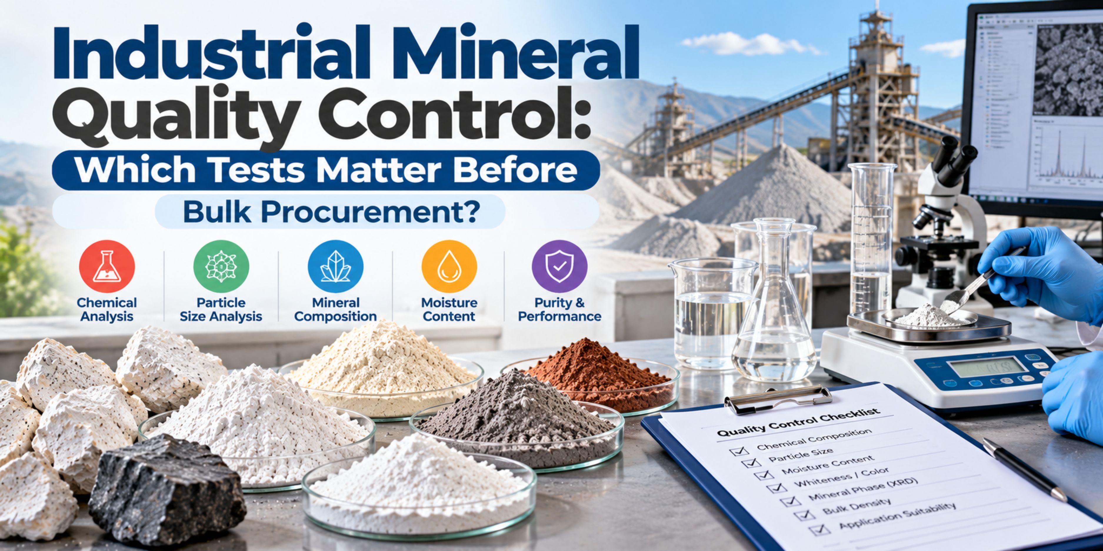 Industrial Mineral Quality Control