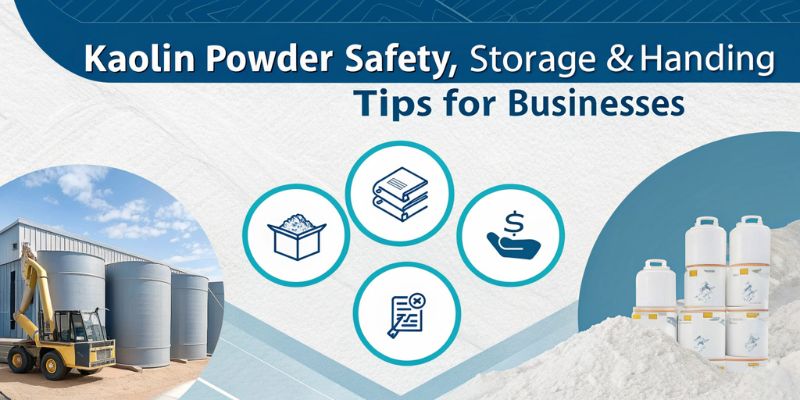 Kaolin Powder Safety, Storage & Handling Tips for Businesses
